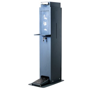 Bezdotyková dezinfekční stanice