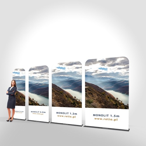 Ścianka reklamowa tekstylna Monolith 0,9m