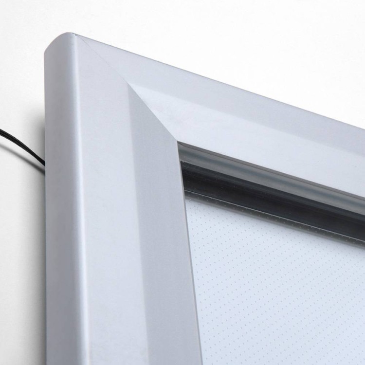 Zewnętrzna gablota ILLUMO A1 58x83 cm z podświetleniem LED zamykana na kluczyk do użytku zewnętrznego gablota zewnętrzna gablota ogłoszeniowa gablota informacyjna tablica ogłoszeń tablica informacyjna