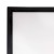 Podświetlana ramka LED A3 (29,7 x 42 cm) aluminiowa czarna z zaokrąglonym narożnikiem rama ramka plakatowa wsuwana ścienna na plakat na zdjęcia profil 5 mm