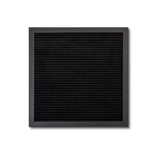 Czarna tablica literowa 30 x 30 cm z czarną ramą do użytku wewnętrznego wewnętrzna tablica literowa ogłoszeniowa tablica informacyjna tablica ogłoszeń