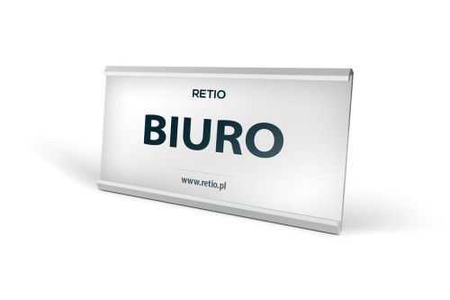 Przydrzwiowa tabliczka informacyjna LINO 90x210 mm