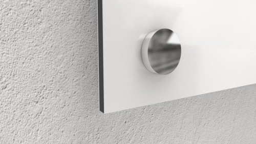 Zaślepki na śruby 12mm Ø Chrom 12x6