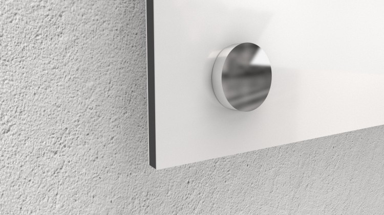 Zaślepki na śruby 12mm Ø Chrom 12x6