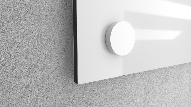 Zaślepki na śruby 19mm Ø Biały 19x6