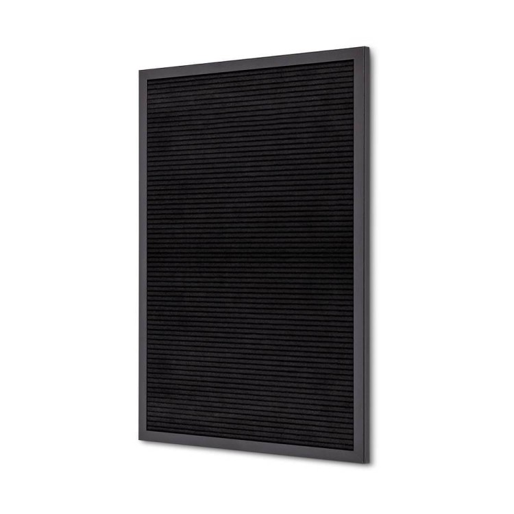 Czarna tablica literowa 60 x 80 cm do użytku wewnętrznego w zestawie z literami wewnętrzna tablica literowa ogłoszeniowa tablica informacyjna tablica ogłoszeń