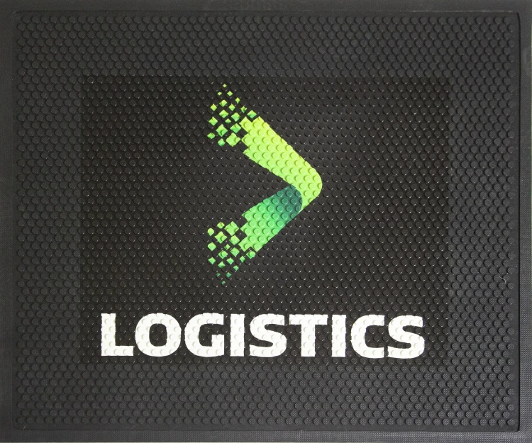 Mata podłogowa gumowa wycieraczka z logo