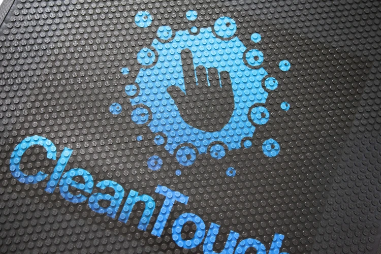 Mata podłogowa gumowa wycieraczka z logo