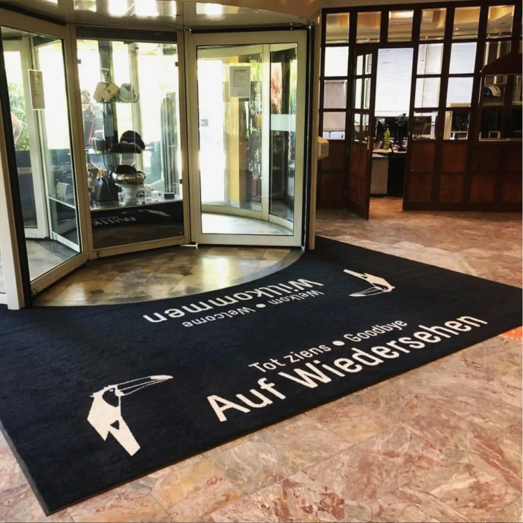 Mata podłogowa Interior Guard Brush - dywanik wycieraczka wykładzina z logo do zastosowań wewnętrznych