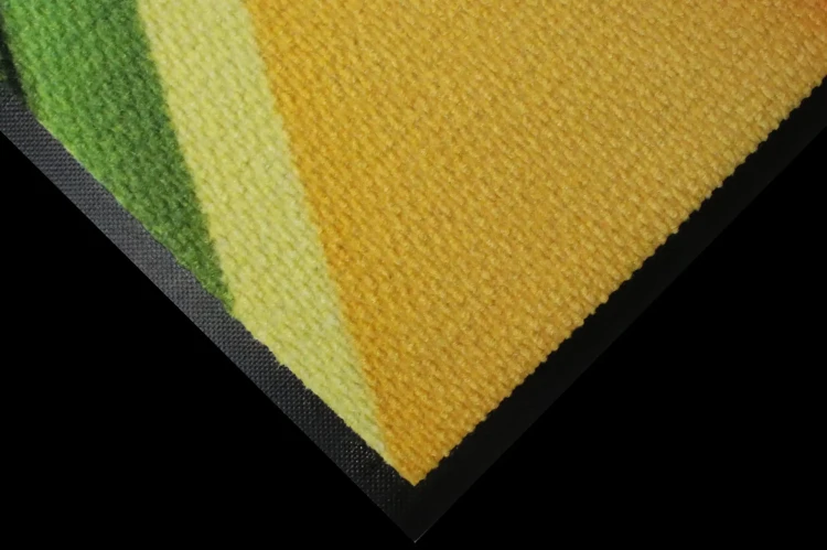 Mata podłogowa Universal Brush Guard - wycieraczka dywanik wykładzina z logo do zastosowań wewnętrznych i zewnętrznych - szczegół