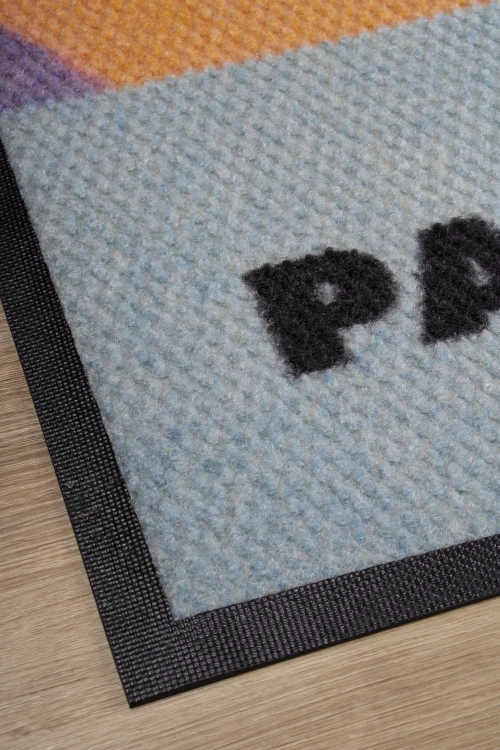 Mata podłogowa Universal Brush Guard - wycieraczka dywanik wykładzina z logo do zastosowań wewnętrznych i zewnętrznych - szczegół