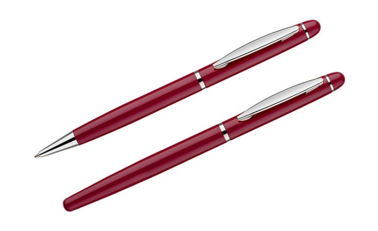 Zestaw piśmienniczy MONTANA czerwony