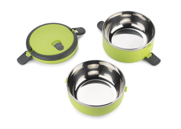 Pojemnik TOGO 700 ml + 700 ml zielony jasny