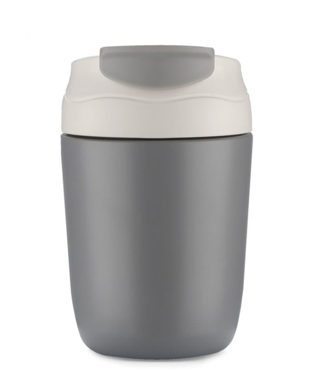 Kubek termiczny DOPPIO 360 ml popielaty (szary)