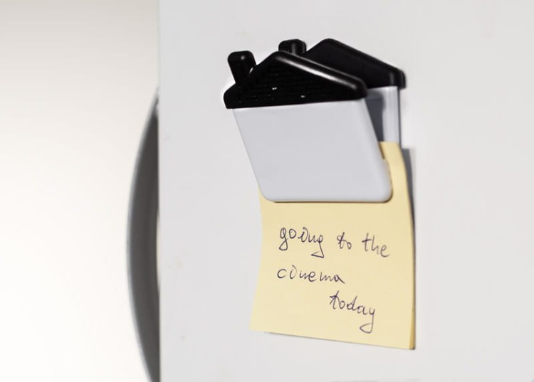 Klip z magnesem HODRE biały