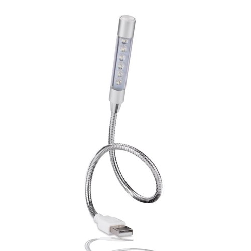 Lampka USB PROBE srebrny