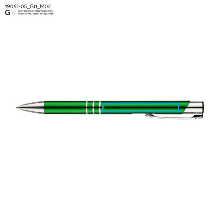 Długopis KALIPSO zielony