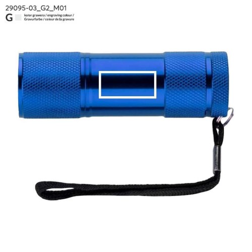 Latarka RAY niebieski