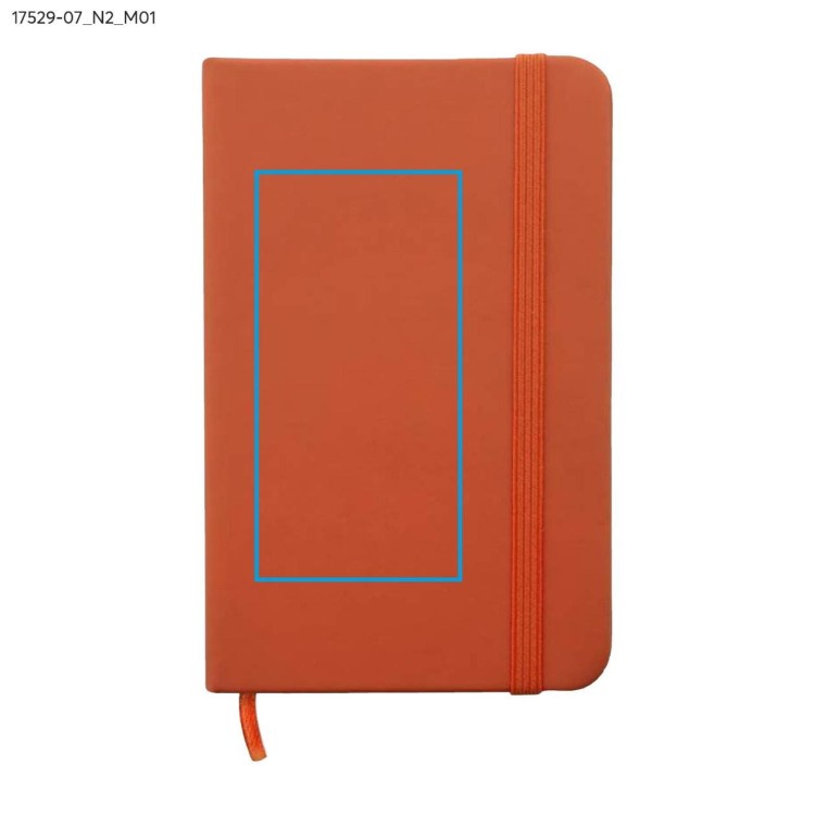 Notes VITAL A6 pomarańczowy