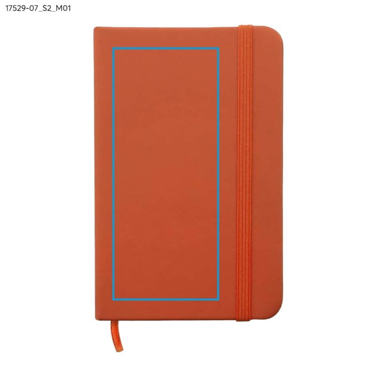 Notes VITAL A6 pomarańczowy