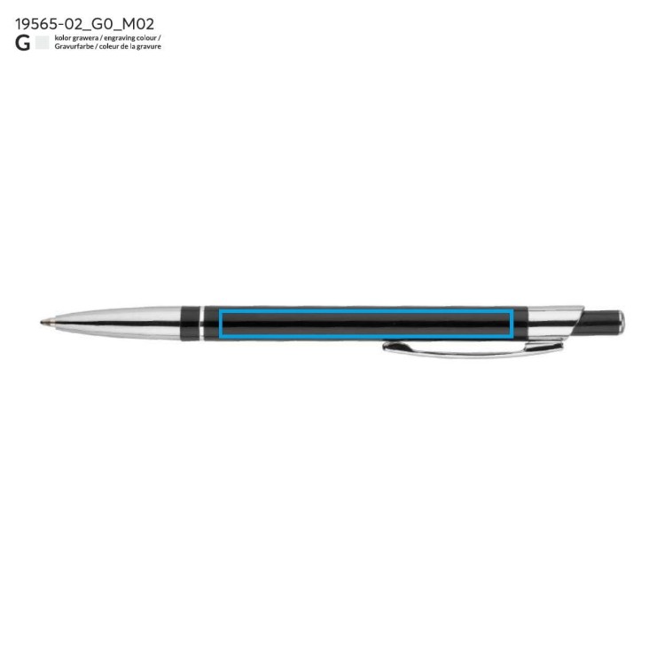 Długopis SLIM czarny