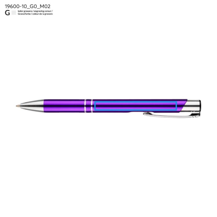 Długopis KOSMOS fioletowy