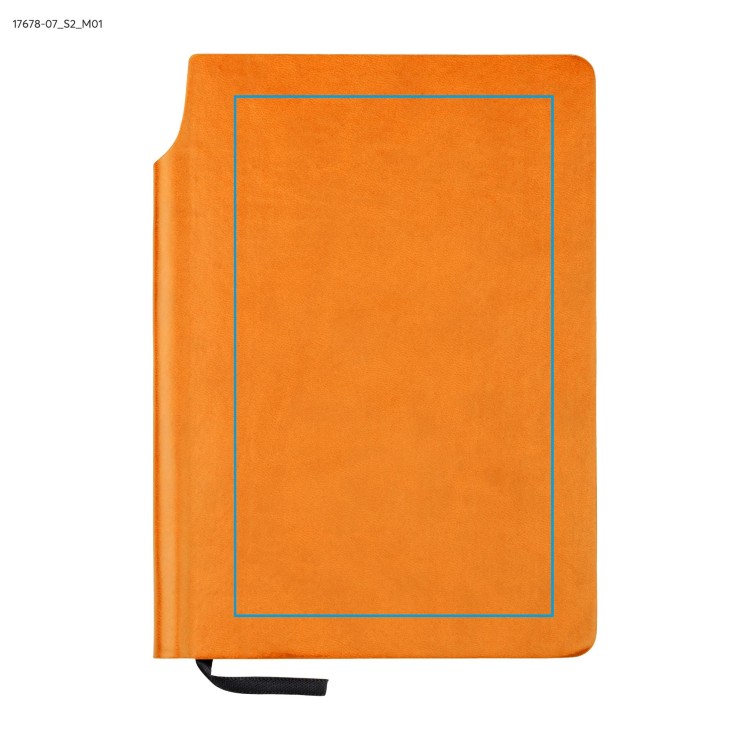 Notes MOLI A5 pomarańczowy