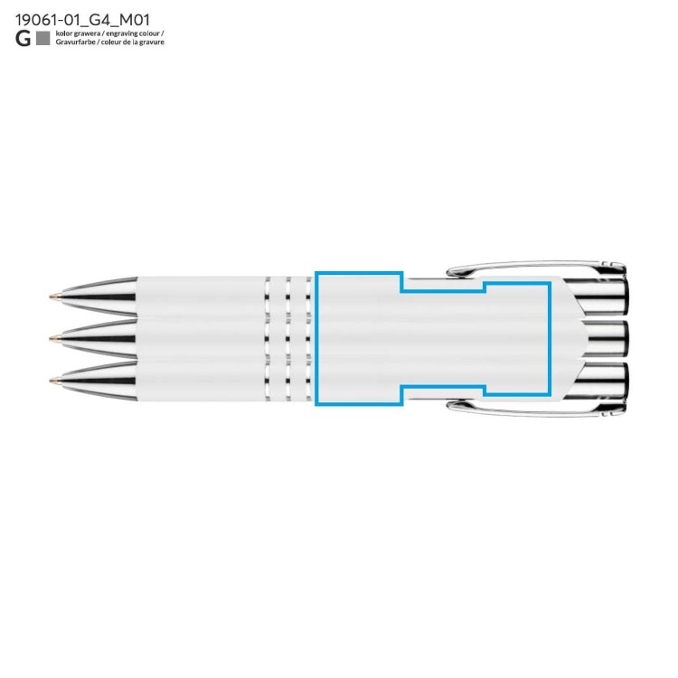 Długopis KALIPSO biały