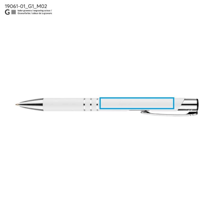 Długopis KALIPSO biały