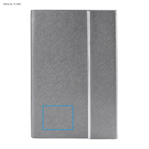 Notes INA A5 popielaty (szary)