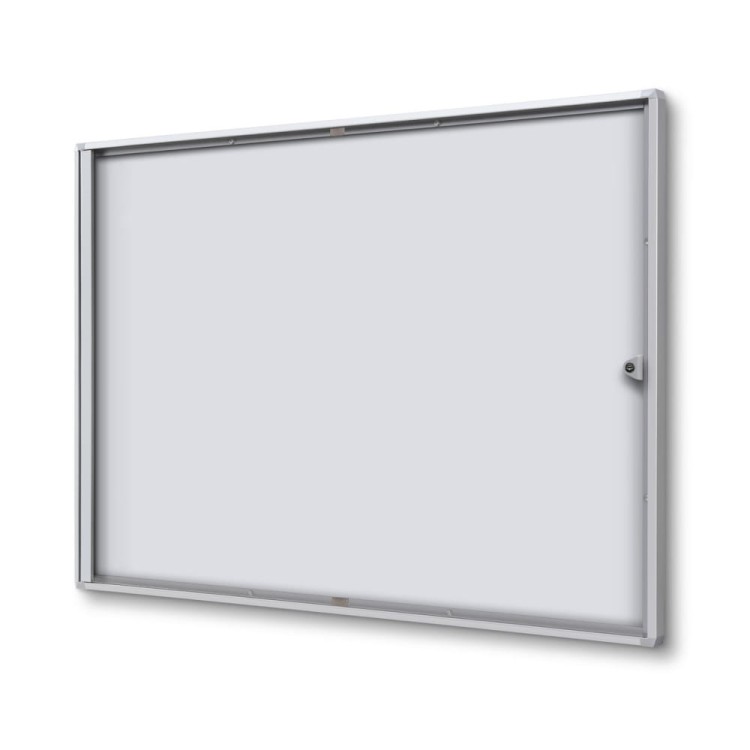 Gablota magnetyczna XS 8xA4 88x61 cm zamykana na kluczyk do użytku wewnętrznego gablota wewnętrzna gablota ogłoszeniowa gablota informacyjna tablica ogłoszeń tablica informacyjna