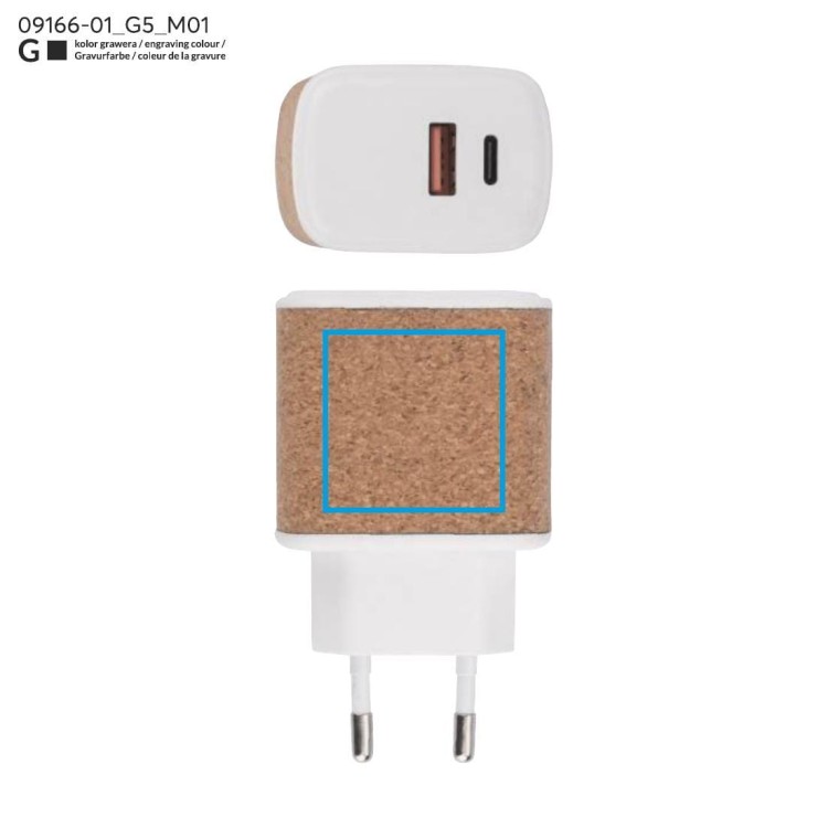 Ładowarka sieciowa BOLSETO biały