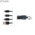 Kabel USB 3 w 1 TAUS czarny