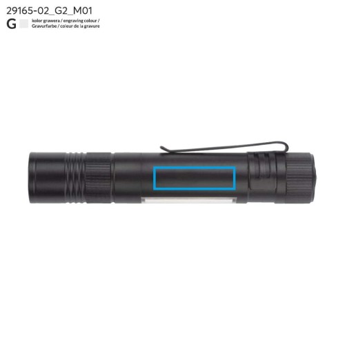 Latarka COB MAESTRO czarny