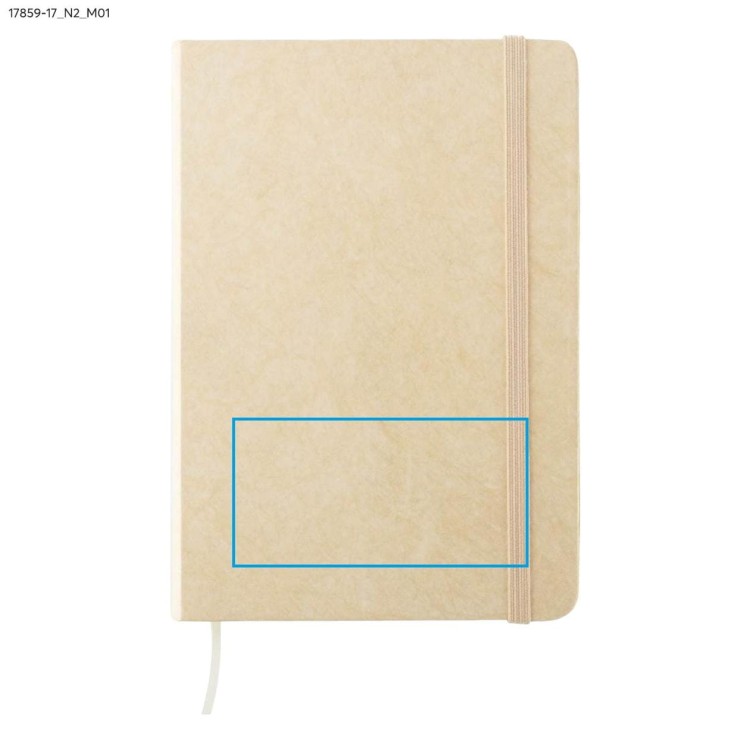 Notes TERE B6 beżowy (naturalny)