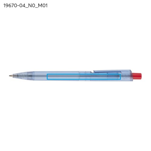 Długopis rPET RECYKLO czerwony