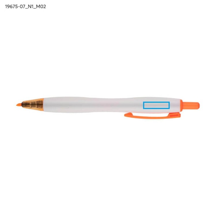 Zakreślacz SNAP pomarańczowy