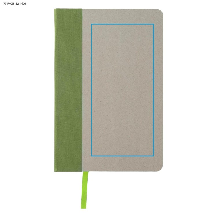 Notes KLAPP A5 zielony