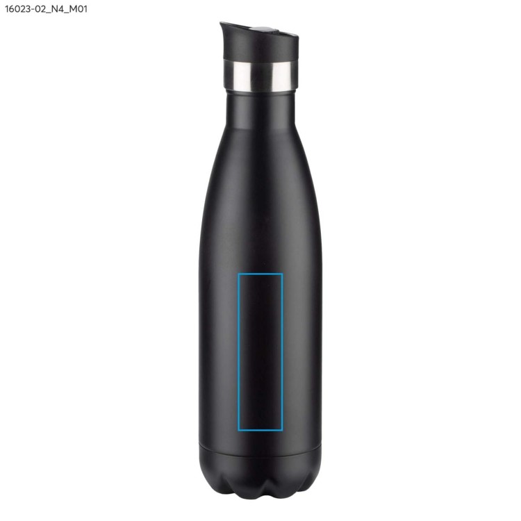 Butelka termiczna BURN 530 ml czarny