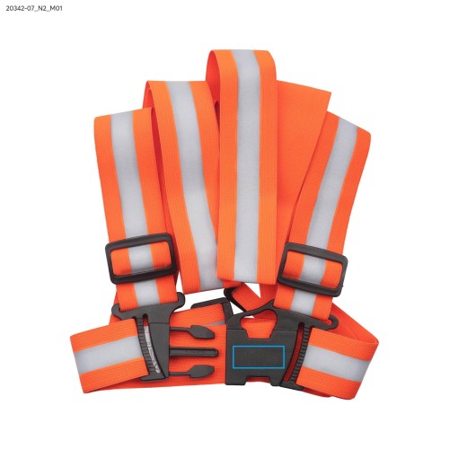 Szelki odblaskowe REFI pomarańczowy