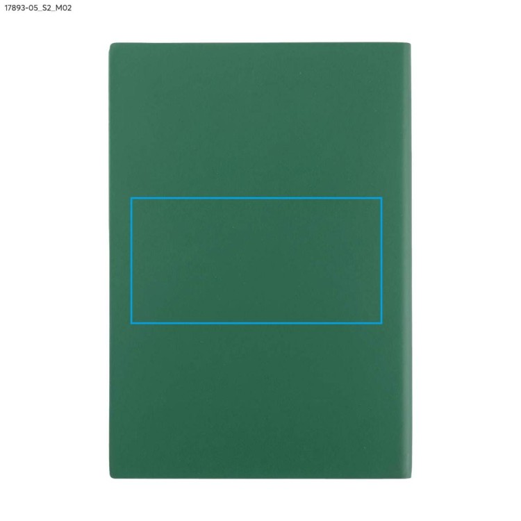 Notes LORE A5 zielony