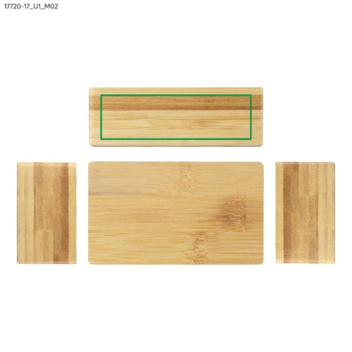 Stojak - eko głośnik na telefon RESONA beżowy (naturalny)