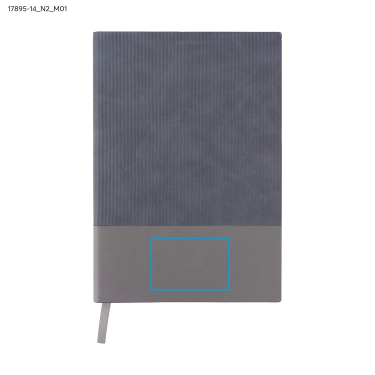 Notes FLAF A5 popielaty (szary)