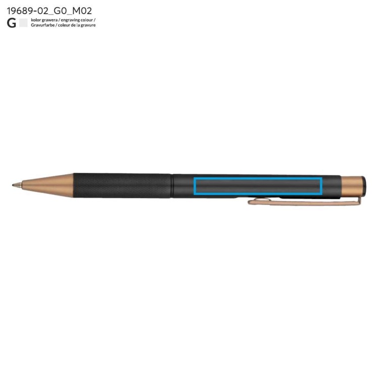 Długopis VITE czarny