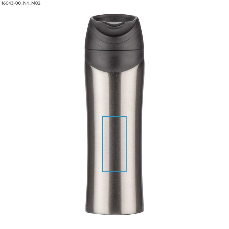 Kubek termiczny MIKE 450 ml srebrny