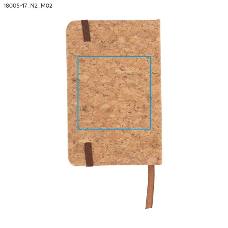 Notes CORA A6 beżowy (naturalny)