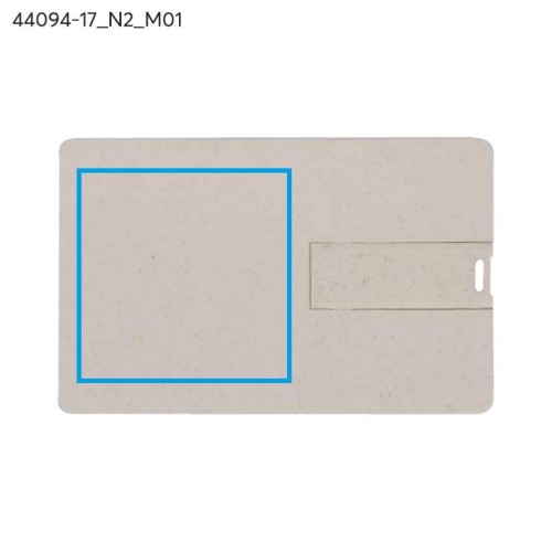 Pamięć USB KARTA ECO 64 GB biały