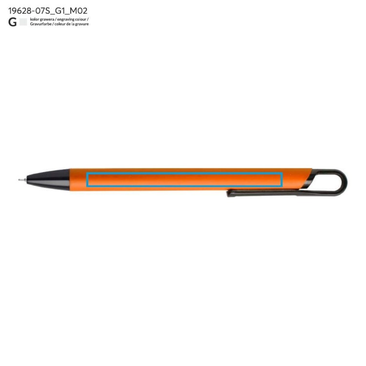 Długopis SOFI pomarańczowy