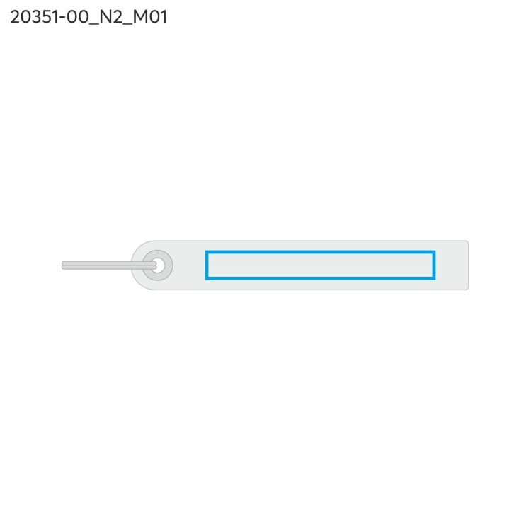 Brelok REF-LOOP srebrny