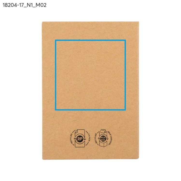 Karteczki samoprzylepne MIKOMI beżowy (naturalny)